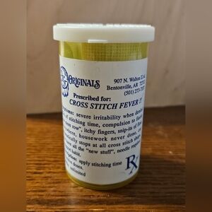 DKT Originals Snow Ee Dee Lights Cross Stitch Prescription Cross Stitch Kit NIP